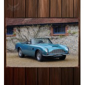 Металлическая табличка Aston Martin DB6 Vantage Volante